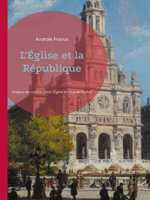 cover image of L'Église et la République